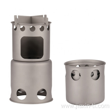 Titanium Wood Burning Mini Titanium Stove